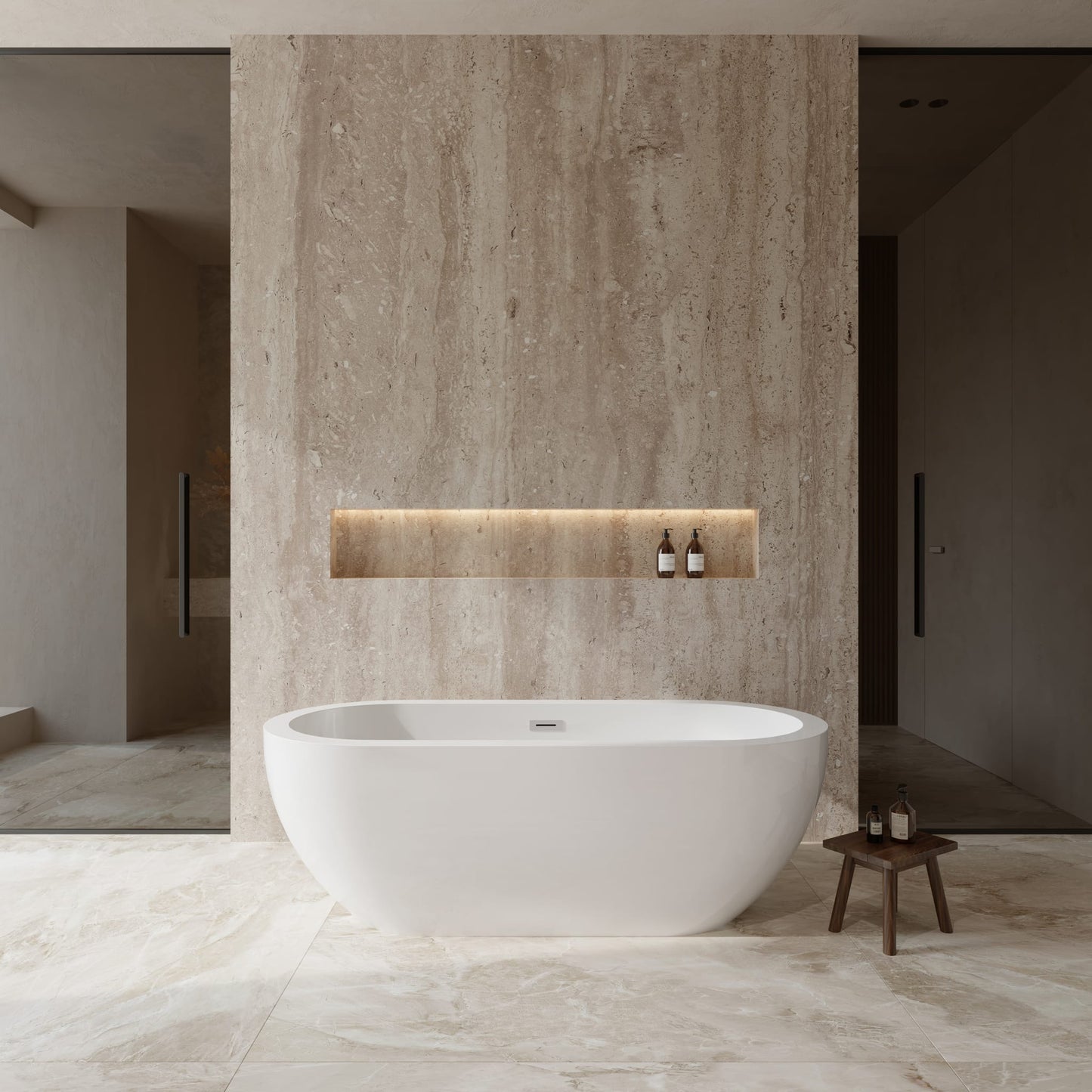 Soho Freestanding Bathtub - 68W x 22.75H x 30.5D