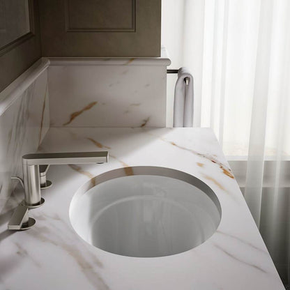 Serif 20-5/8" Undermount Cast Iron Bathroom Sink