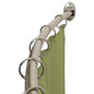 Brushed Nickel 5' Curved Shower Rod