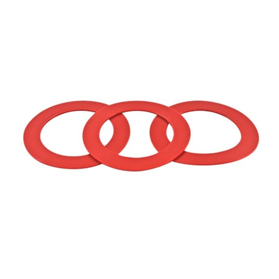 PRO Series Replacement Flush Valve Seals, For Use With Mansfield #210 & #211 Flush Valves, Silicone, Red