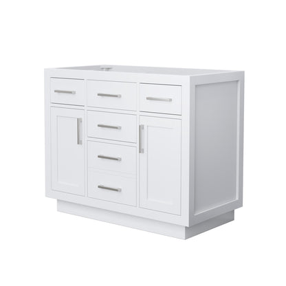 Beckett Single Bathroom Vanity with Toe Kick - 41W x 34.25H x 21.5D