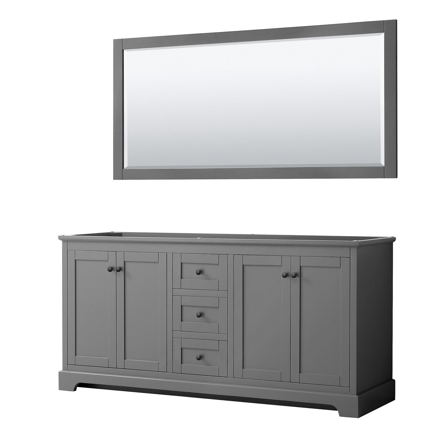 Avery Double Bathroom Vanity - 71W x 34.25H x 21.75D