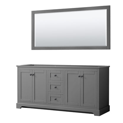Avery Double Bathroom Vanity - 71W x 34.25H x 21.75D