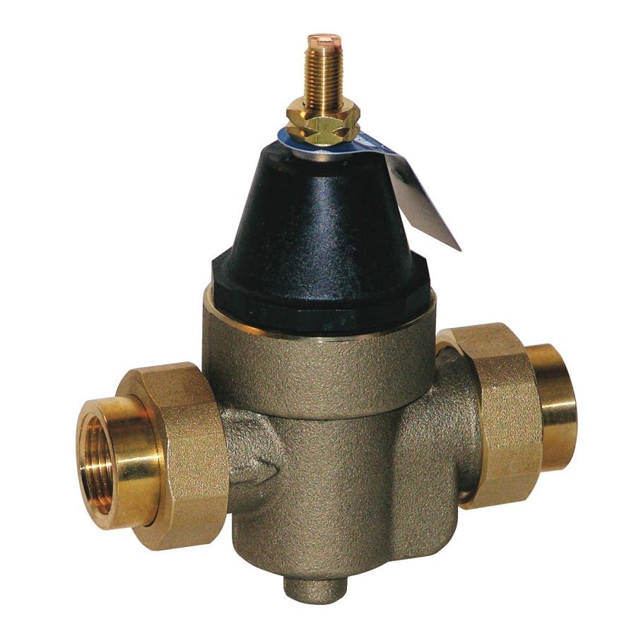 Pressure Reducing Valve, 1/2 in, Union FNPT, Bronze