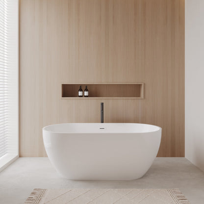 Juno Freestanding Bathtub - 63W x 23H x 32D