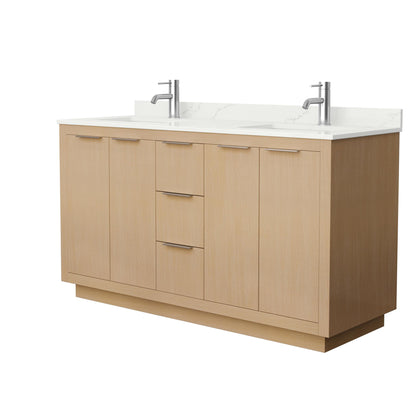 Maroni Double Bathroom Vanity - 60W x 33.75H x 22D