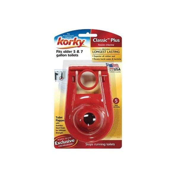 Plus™ Classic Flapper, Rubber, Red