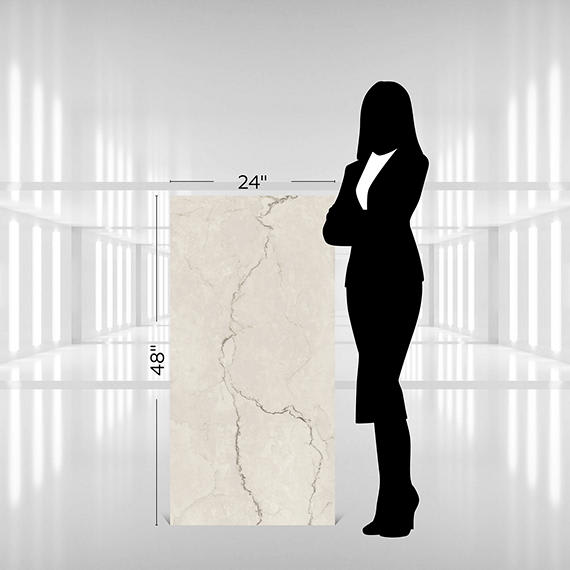 Sovran Bianca Rectangle 24X48 Satin