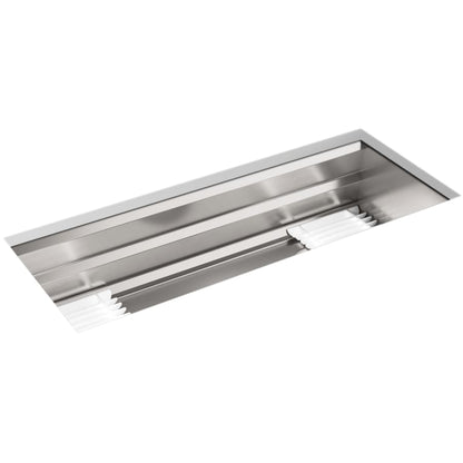 Prolific 44" Undermount Single Bowl Stainless Steel Kitchen Sink with Accessories Included