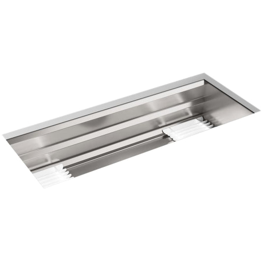 Prolific 44" Undermount Single Bowl Stainless Steel Kitchen Sink with Accessories Included