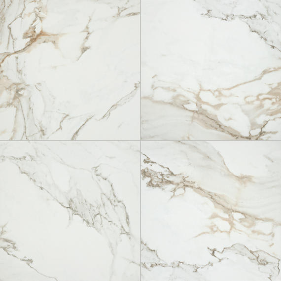 Platinum Magnolia Rectangle 6X18 Glossy