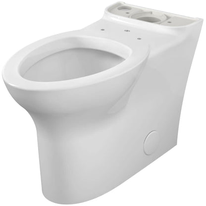 Equility Elongated Chair Height Toilet Bowl Only