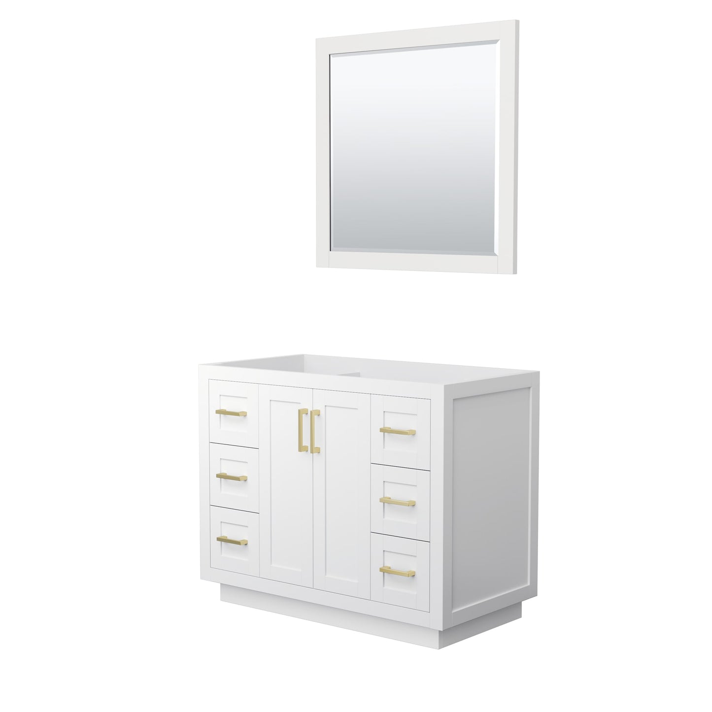 Miranda Single Bathroom Vanity - 41.25W x 33H x 21.75D