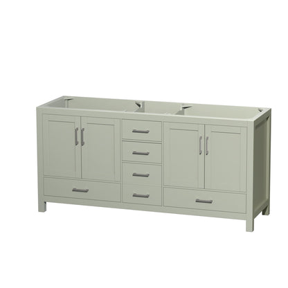 Sheffield Double Bathroom Vanity - 70.75W x 35H x 21.5D
