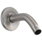 Shower Arm, Wall Mount, 6 in L, Stainless