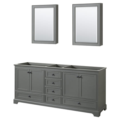 Deborah Double Bathroom Vanity - 79W x 34.25H x 21.63D