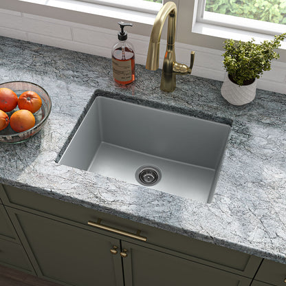 Gray Quartz Single Bowl 2418