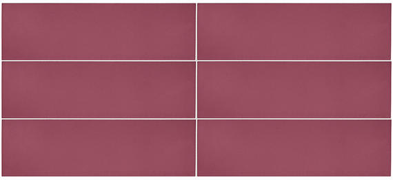 Stencil Berry Rectangle, Half Moon 4X12 Matte