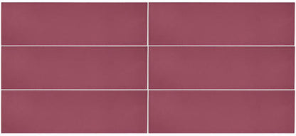 Stencil Berry Rectangle, Half Moon 4X12 Matte