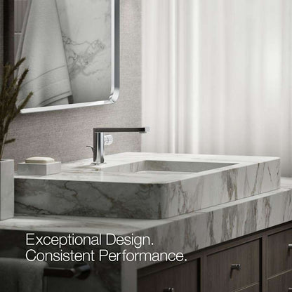 Composed 1.2 GPM Single Hole Bathroom Faucet with Pop-Up Drain Assembly