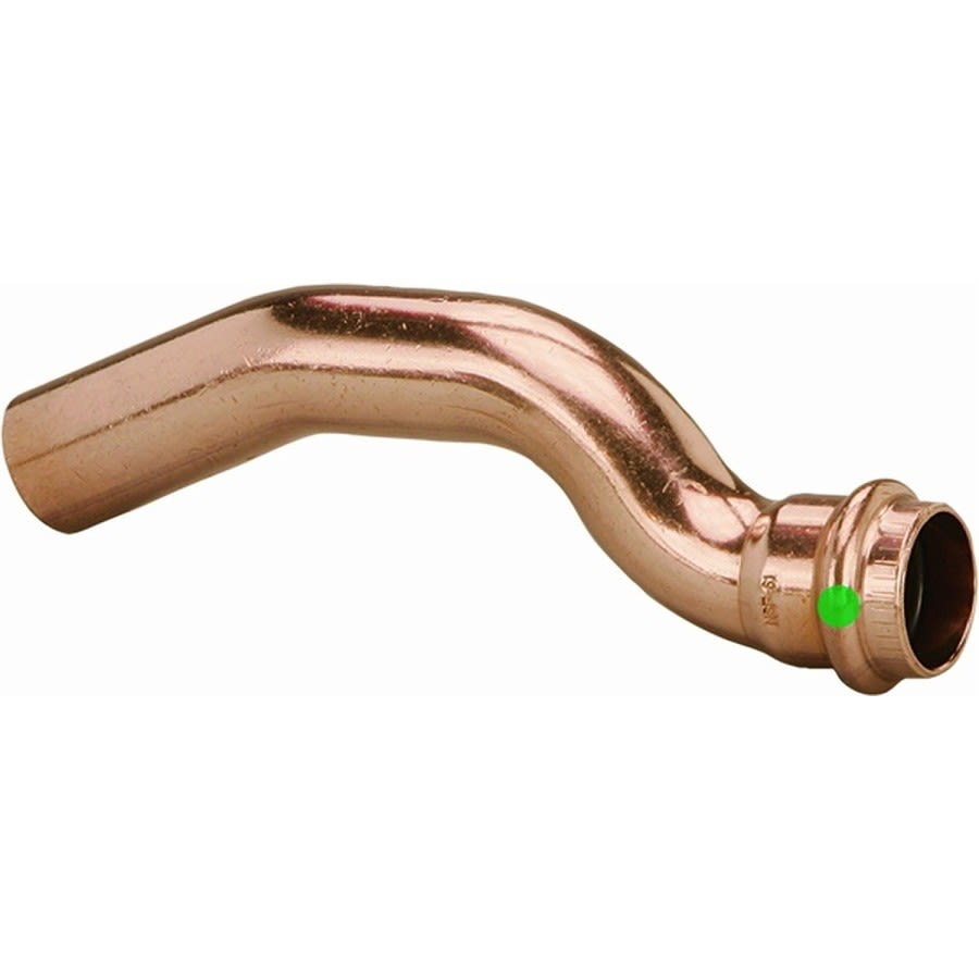 Street Crossover, 1/2 in, Fitting x Press, Copper