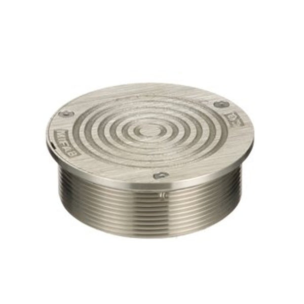 Cleanout Cover, 5 in, Round, Nickel Bronze