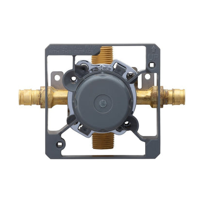 Horizontal Input Tub and Shower Valve