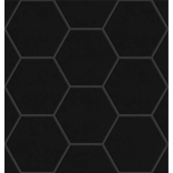 TIMES SQUARE BLACK PL 4"HEX/MO