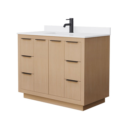 Maroni Single Bathroom Vanity - 42W x 33.75H x 22D