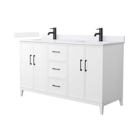 Elan Double Bathroom Vanity - 60W x 35H x 22D