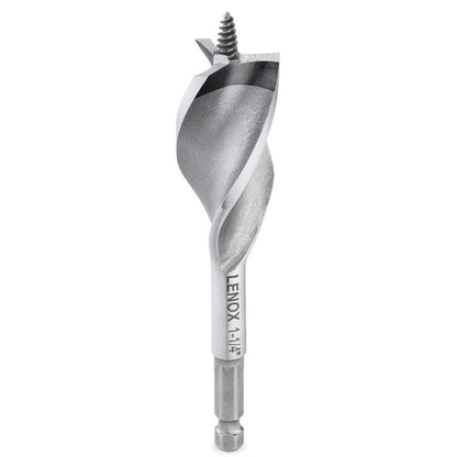 Wood Drill Bit, 1-1/4 in, 6 in L