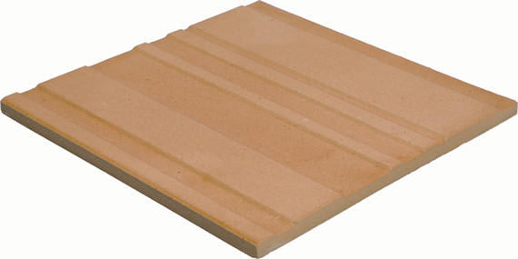 Crafthouse Suede Square, Fluted 8X8 Matte