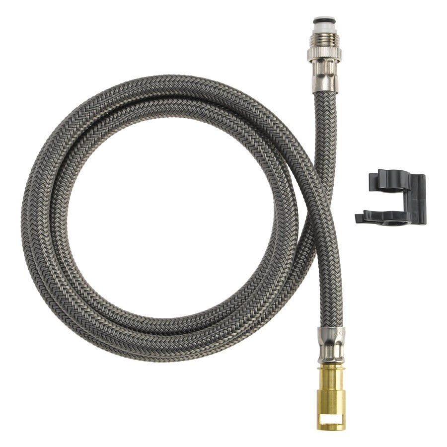 Replacement Pull-Out Hose Assembly With Clip and O-Ring, 59 in L, Plastic