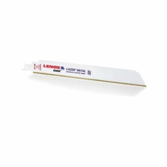 Gold® Power Arc® Bi-Metal Reciprocating Saw Blade, 9 in L, 10 tpi, 0.042 in THK, 5-Pack