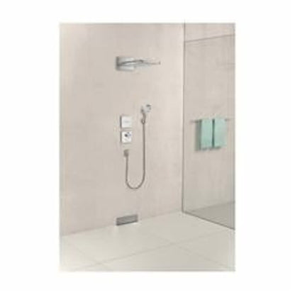 S Hand Shower Porter, Wall Mount, Plastic, Brushed Nickel