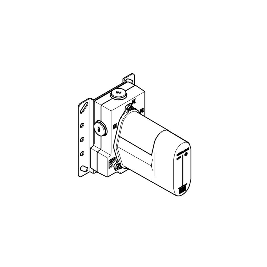 Thermostatic Rough Valve with Integral Stops