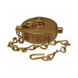 Fire Hose Cap, 3 in, Brass