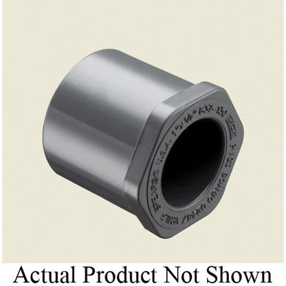 Bushing, 8 x 4 in, Spigot x Socket, SCH 80/XH, PVC