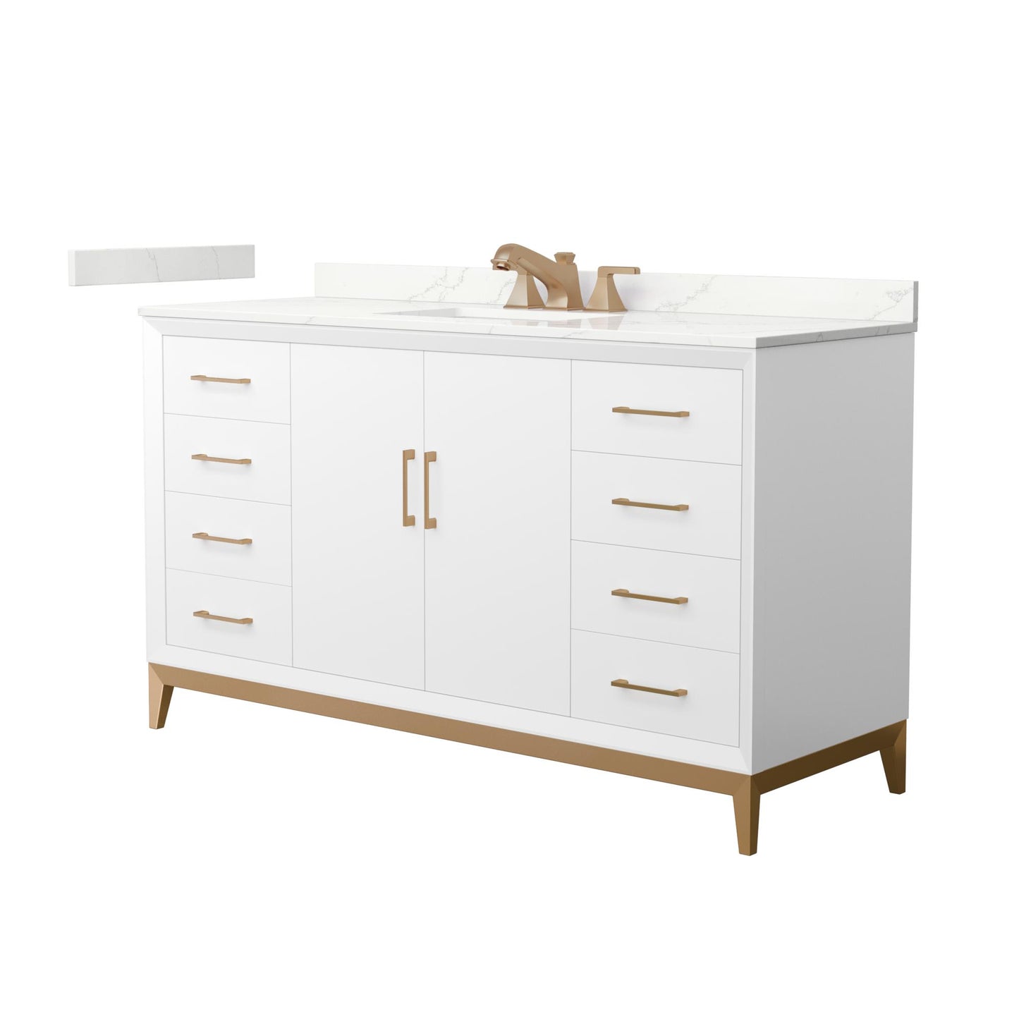 Amici Single Bathroom Vanity - 60W x 35.25H x 22D