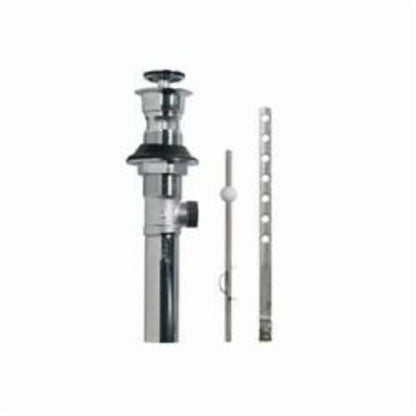 Lavatory Sink Drain, Polished Chrome, Full Metal Drain