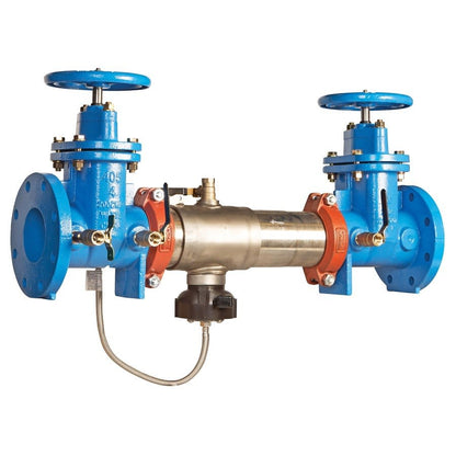 Reduced Pressure Backflow Preventer, 4 in, Flange, Stainless Steel