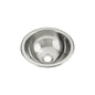 Top/Under Mount Lavatory Sink, ADA, 11-1/2 x 11-1/2 x 5-1/4 in, Stainless Steel, Mirror