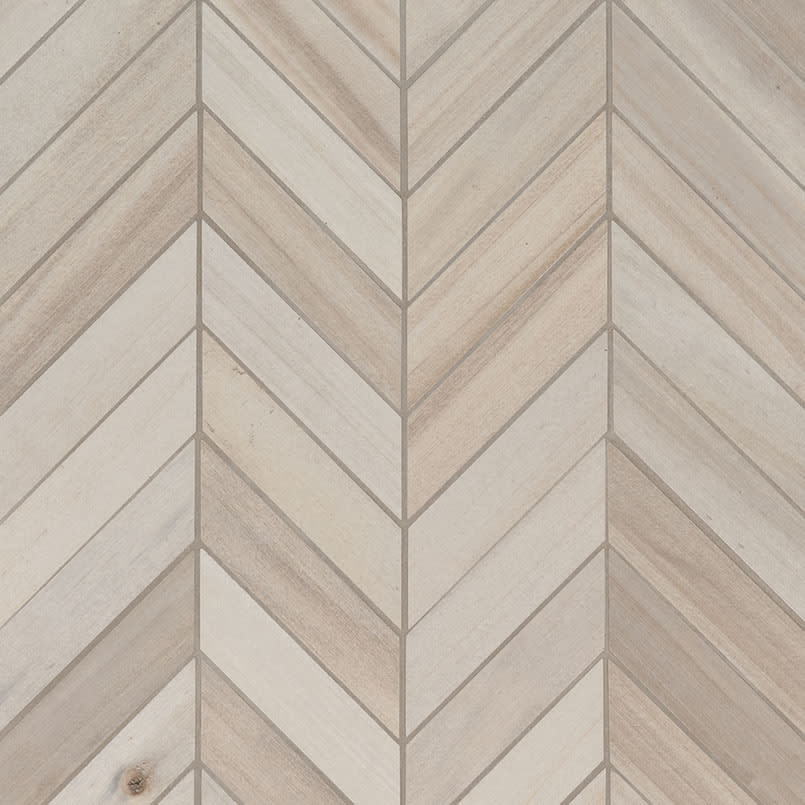 Havenwood Dove Chevron Mosaic 12x15