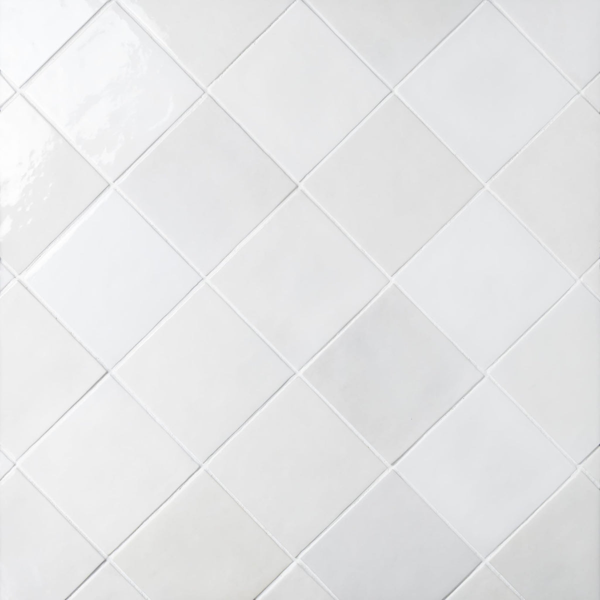 Cloé 5" x 5" Glossy Ceramic Tile in Loire