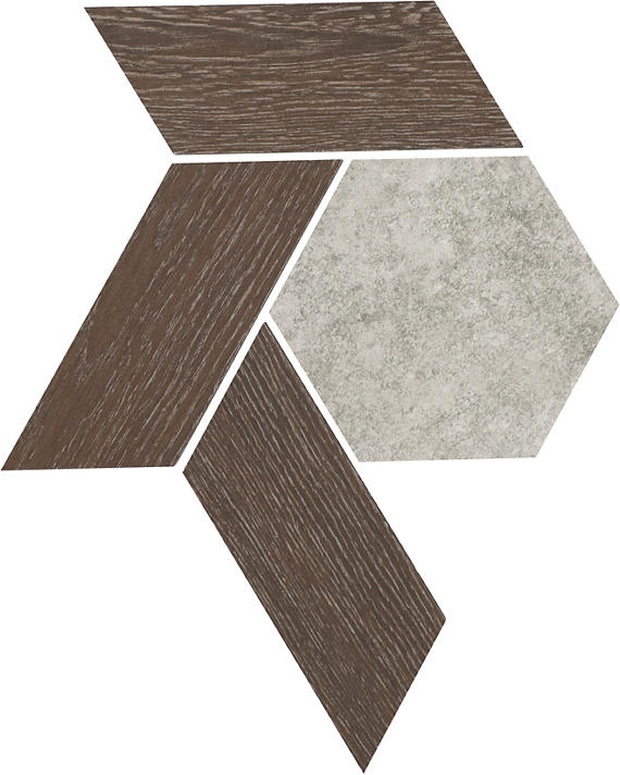 Historic Limestone Lineage Blend Hexagon 12X10 Matte