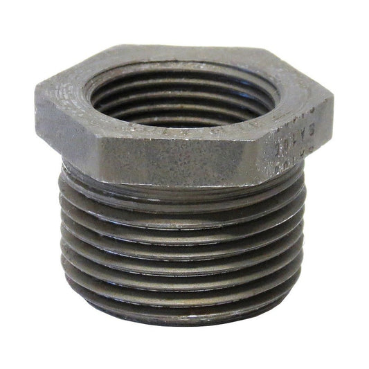Hex Head Bushing, 2 x 3/4 in, MNPT X FNPT, SCH 80/XH, Forged Steel, 3000 lb