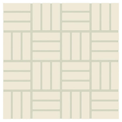 Color Wheel Mosaic Matte Biscuit Herringbone 1X3 Matte