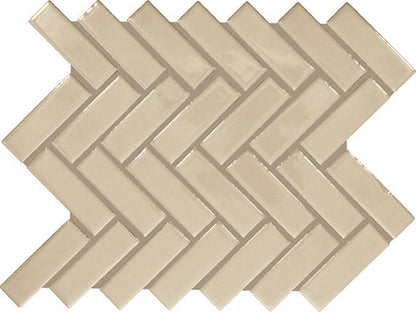 Keystones Urban Putty Straight Joint 2X2 Matte