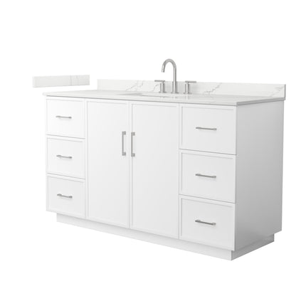 Elan Single Bathroom Vanity with Toe Kick - 60W x 35H x 22D