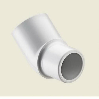 Street 45 deg Elbow, 1 in, Spigot x Socket, SCH 40/STD, PVC